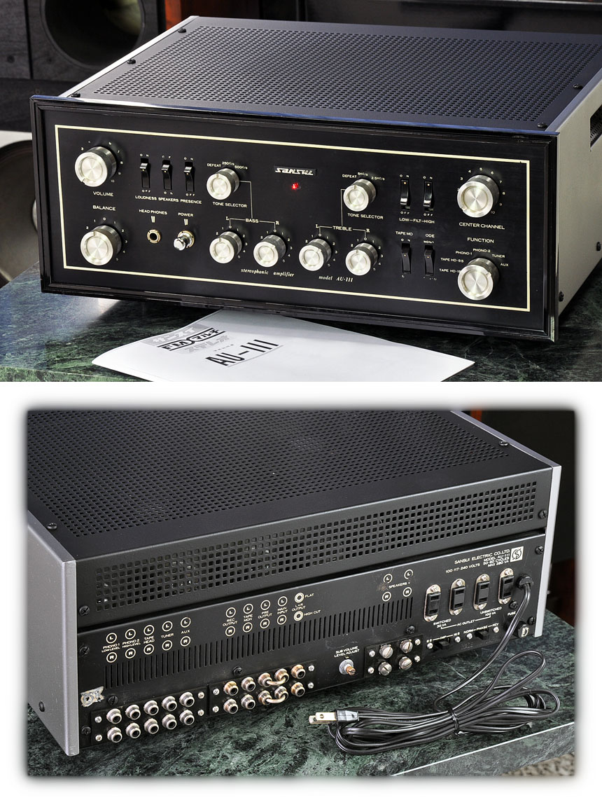 InJapan.ru — Sansui... самый лучший ламповый усилитель SANSUI AU-111  обслуживание... — просмотр лота