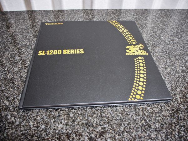 Technics SL-1200 35周年 ゴールドディスク ブックレット/元箱付_画像2