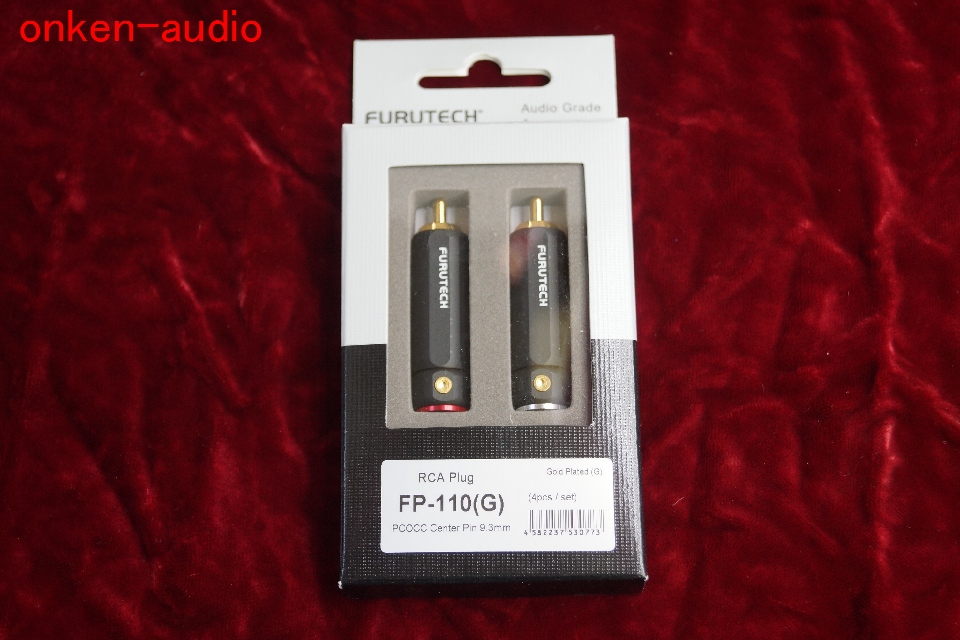 Furutech フルテック FP-110(G) 4個1組 金メッキRCAプラグ 特価_画像1