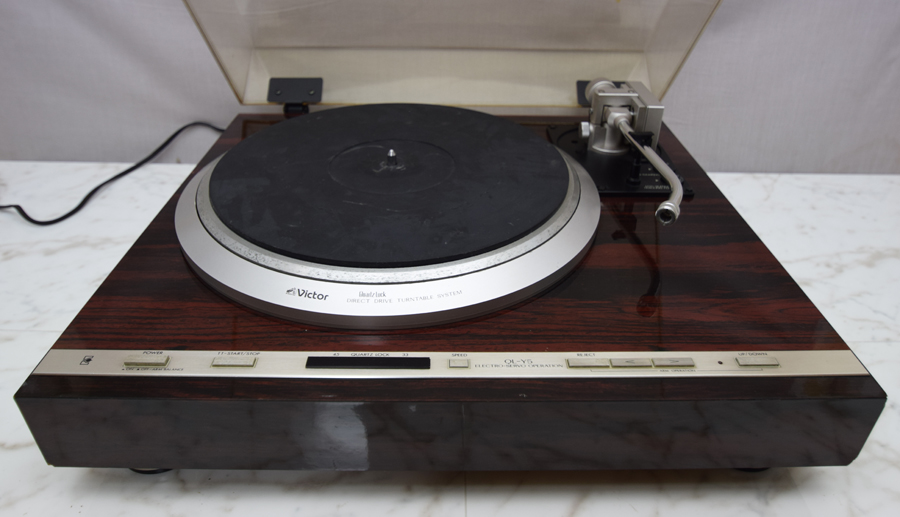 《グッジョブ》e956◇ビクター レコードプレーヤー ターンテーブル QL-Y5 1979～1980年製_画像1